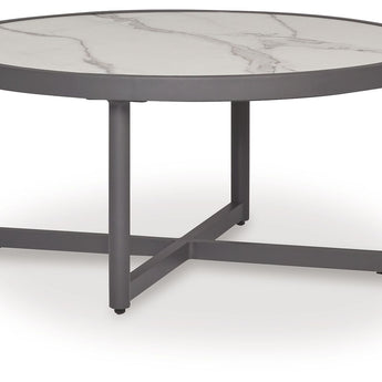 Ocean Beach - Round Cocktail Table - Gray