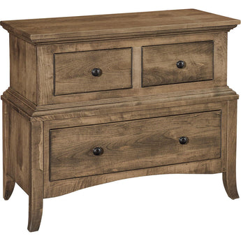 Provence 3 Drawer Wide Nightstand
