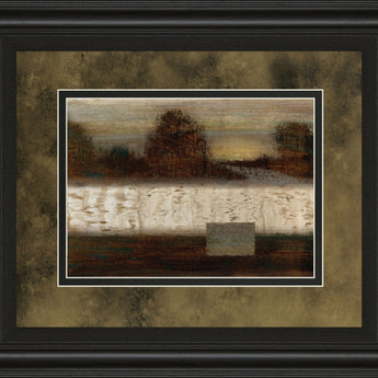 Secluded Forest By Roxi Gray - Framed Print Wall Art - Dark Brown