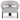 Dultish - Nieve - Silla decorativa