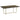 Biloxi - Mesa de comedor rectangular de madera - Marrón grisáceo
