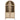 Kailani - 4-Door Cane Dining Vitrine Display Cabinet - Beige Oak