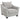 Tomkins - Silla tapizada Boucle - Gris claro