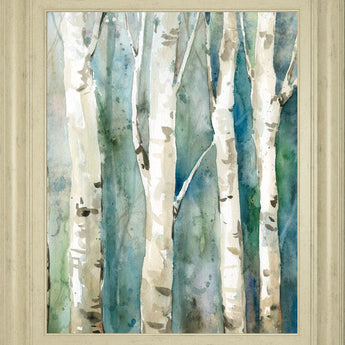 River Birch Il By Carol Robinson - Framed Print Wall Art - Beige
