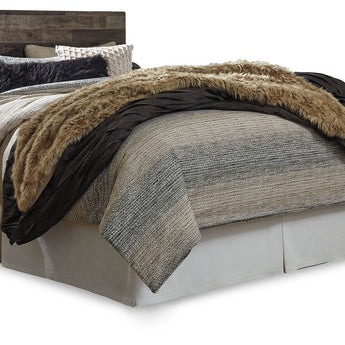 Derekson - Queen Panel Headboard - Multi Gray