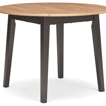Gesthaven - Mesa de comedor redonda abatible