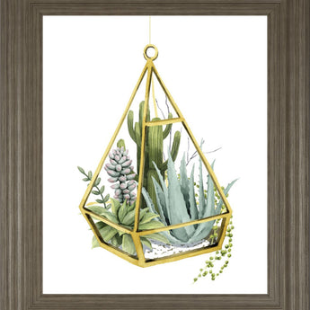 22x26 Wild Terrarium III By Grace Popp - Green