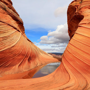 Tempered Glass With Foil - Parria Canyon - Orange
