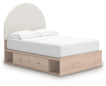 Arloster - Cama tapizada con paneles