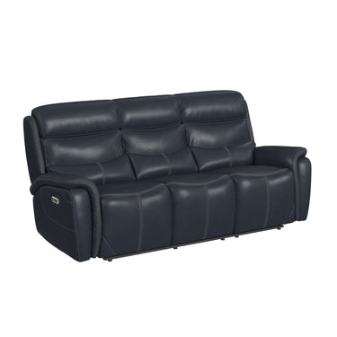 Aruba - Juego de sala de estar de 2 piezas (sofá y loveseat) - Pebble Navy