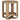 Escape - Round End Table With Shelf - Glazed Natural Oak / Black Metal Trim