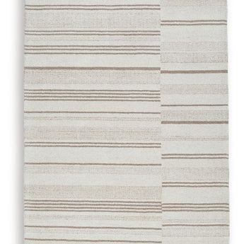 Gadence - 5' x 7' Rug - Ivory / Tan
