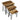 Nayeli - 3 Piece Solid Sheesham Wood Nesting Tables - Natural