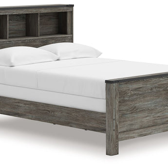 Frandern - Bookcase Panel Bed