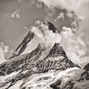 The Schreckhorn In The Bernese Alps By Martin Podt Photography (Small) - Gray