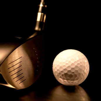 Tempered Glass With Foil - Golf Swing - Black