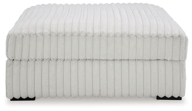 Stupendous - Oversized Accent Ottoman - Alloy