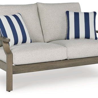 Rainier Ranch - Loveseat con cojín - Marrón/Beige