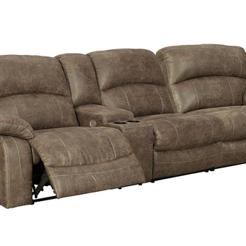 Segburg - Driftwood - Seccional reclinable eléctrico de 2 piezas