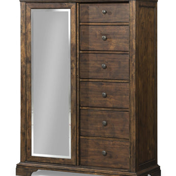 Trisha Yearwood Home - Tulsa Door Chest 6 Drawers - Coffee