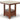 Ralene - Marrón medio - Mesa extensible rectangular para comedor