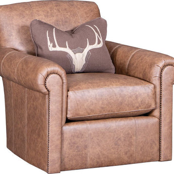 Mayo 1387 Series Leather Swivel Chair