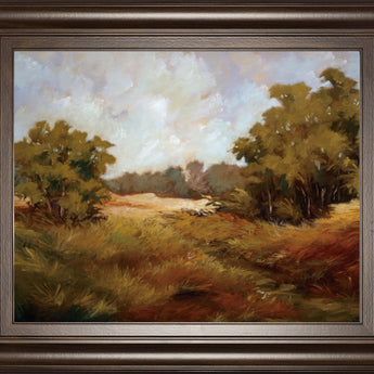 Peaceful Retreat I By Baynes, M - Framed Print Wall Art - Green