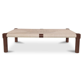 Kaia - Outdoor Coffee Table - Dark Brown