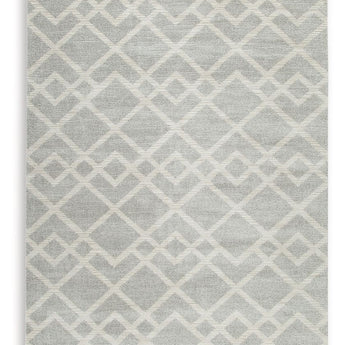 Unawick - 8' x 10' Rug - Gray / Ivory