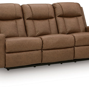 Mackmenville - Reclining Sofa - Caramel