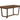 Salerno - Dining Table - Brown