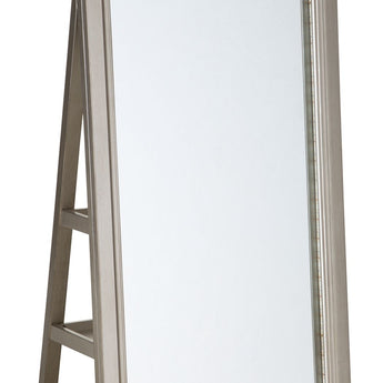 Evesen - Floor Standing Mirror/Storage - Champagne
