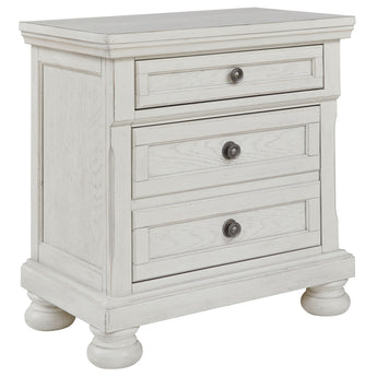 Robbinsdale - Two Drawer Night Stand - Antique White