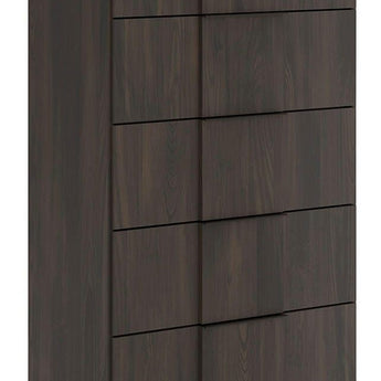 Shaehartin - Five Drawer Chest - Dark Brown