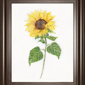 22x26 Sunflower II By Sally Swatland - Yellow