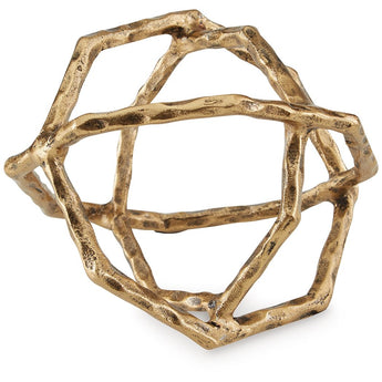 Laddington - Sculpture - Antique Brass Finish