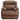 Ellington - Sillón tapizado con brazos acolchados - Marrón oscuro