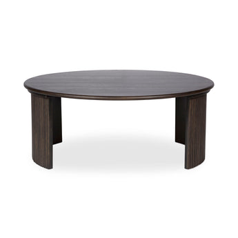 Penny - Mesa de centro grande - Marrón oscuro