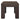 Evander - Side Table - Dark Brown