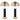 Conroe - Dome Shade Pillar Table Lamp (Set of 2) - Black