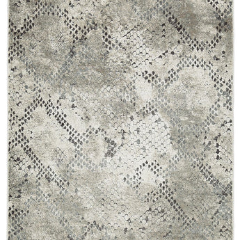 Poincilana - 5' x 7' Rug - Ivory / Taupe