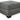 Pitkin - Oversized Accent Ottoman - Slate