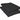 7" Deluxe Innerspring Futon Pad - Black
