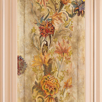 18x42 Fleur Delicate Il By Georgie - Beige