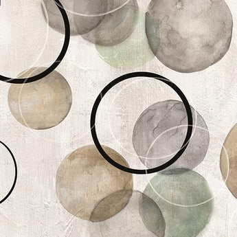 Bubbles I By Carol Robinson (Framed Small) - Beige