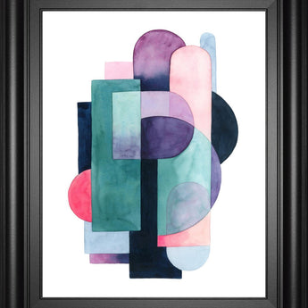 22x26 Urban Deco II By Grace Popp - Purple