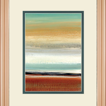 Horizon Lines II By Tesla - Light Brown