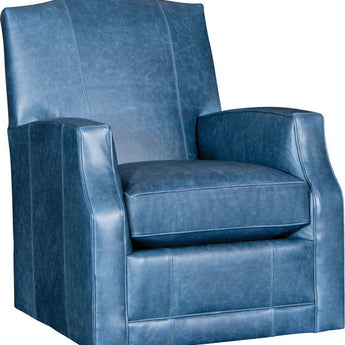 Mayo 3100 Series Transitional Swivel Glider Chair - Leather