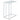 Stella - Glass Top C-Shaped Sofa Side Table - Chrome