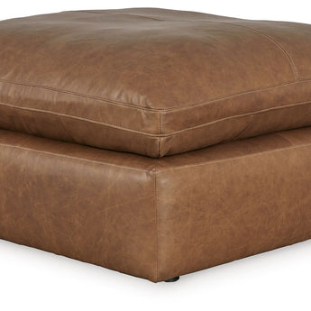 Emilia - Oversized Accent Ottoman - Caramel